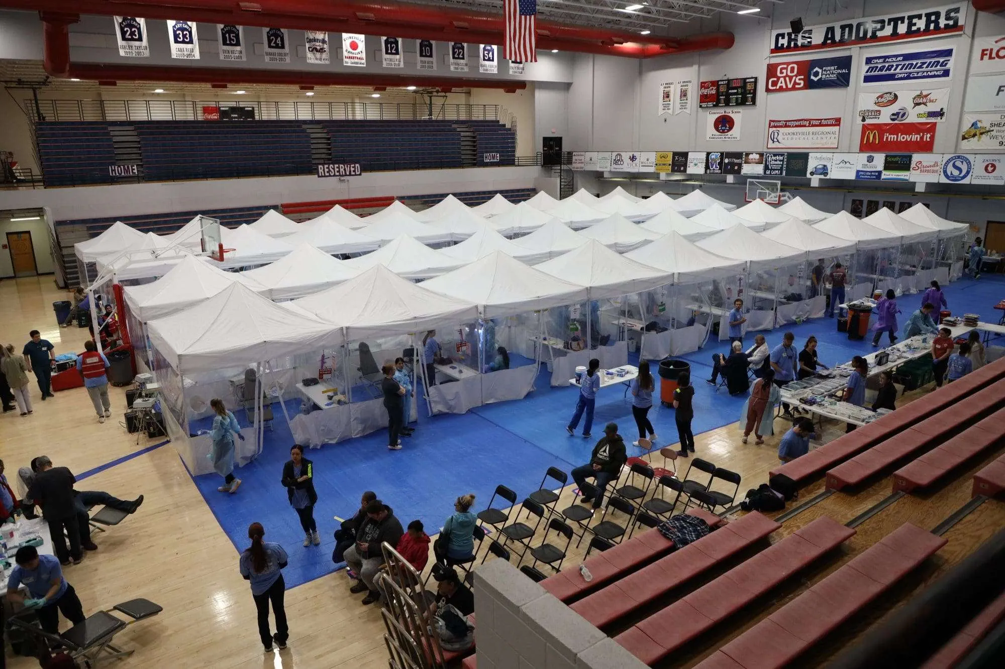 RAM's free clinics full of needy patients, but slowed by red tape